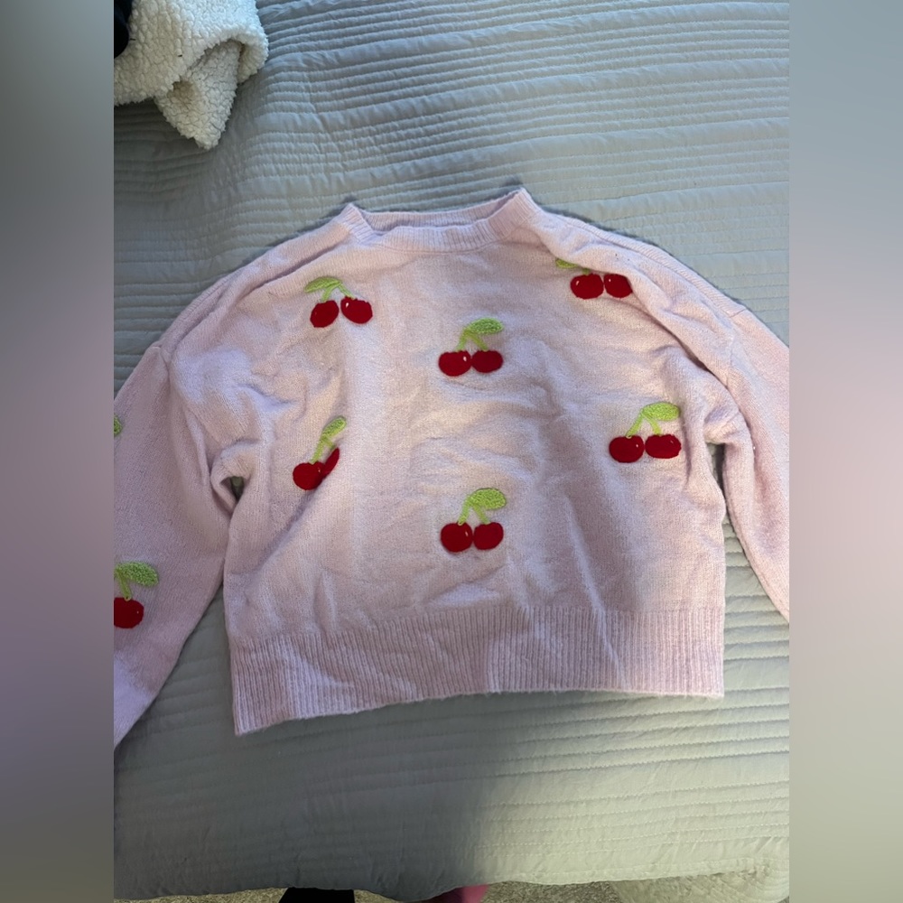 Cherry sweater